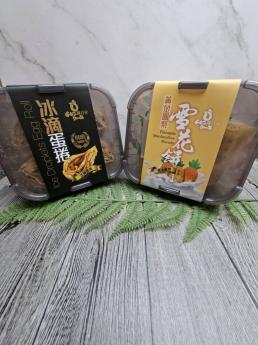 【雞百分】溫暖推薦清爽組：鳳梨雪花餅 + 冰滴芝麻